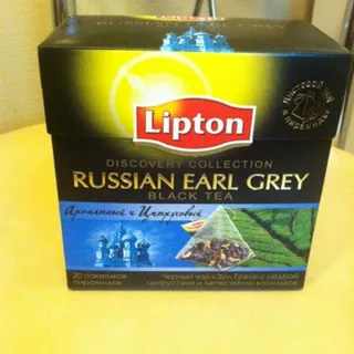 Lipton Russian Earl Grey Tea 20 pcs — photo 7