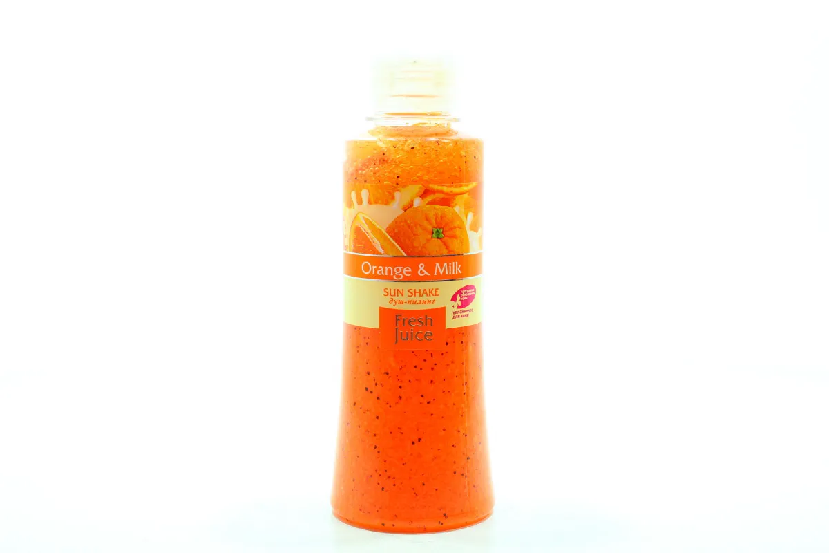 Fresh Juice Orange & Milk Shower Scrub 250ml x8