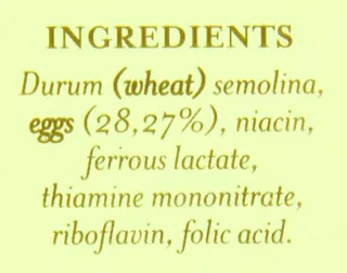 De Cecco Egg Pappardelle Pasta, 8.8 oz — photo 2