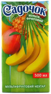 Sadochok Multifruit Nectar Unclarified Sterilized 500ml — photo 4