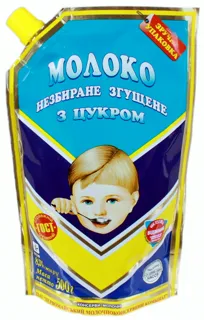 Pervomaiskyi MKK Whole Condensed Milk with Sugar 8.5% 500g Doy-Pack — photo 6