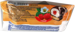 Fani Glazed Curd on Biscuit Strawberry 15% 50g — photo 2