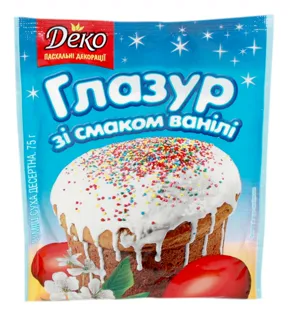 Lyubystok Deco White Vanilla Glaze 75g — photo 2