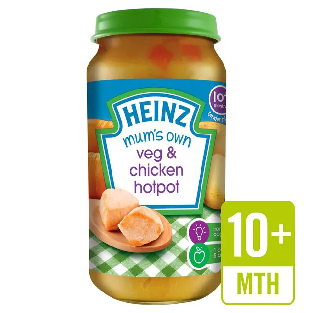 Heinz Рагу овочеве та куряче для дітей