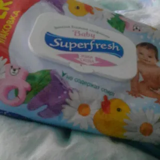 Superfresh Baby Wet Wipes 72pcs — photo 5