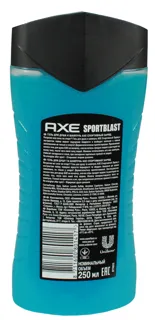 Гель Axe Спортивний Заряд для душу чоловічий 250мл — фото 2