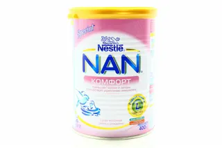 Infant Milk Substitute Nan Comfort From Birth 0 Months 400g Tin — photo 6