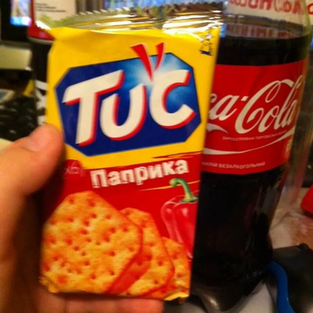 Tuc Paprika Flavored Salted Crackers 21g