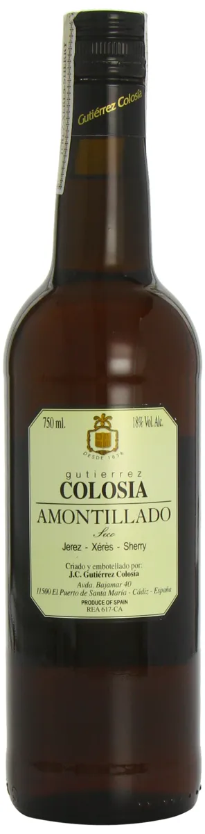 Gutierrez Colosia Amontillado Del Puerto Шеррі 75 кл