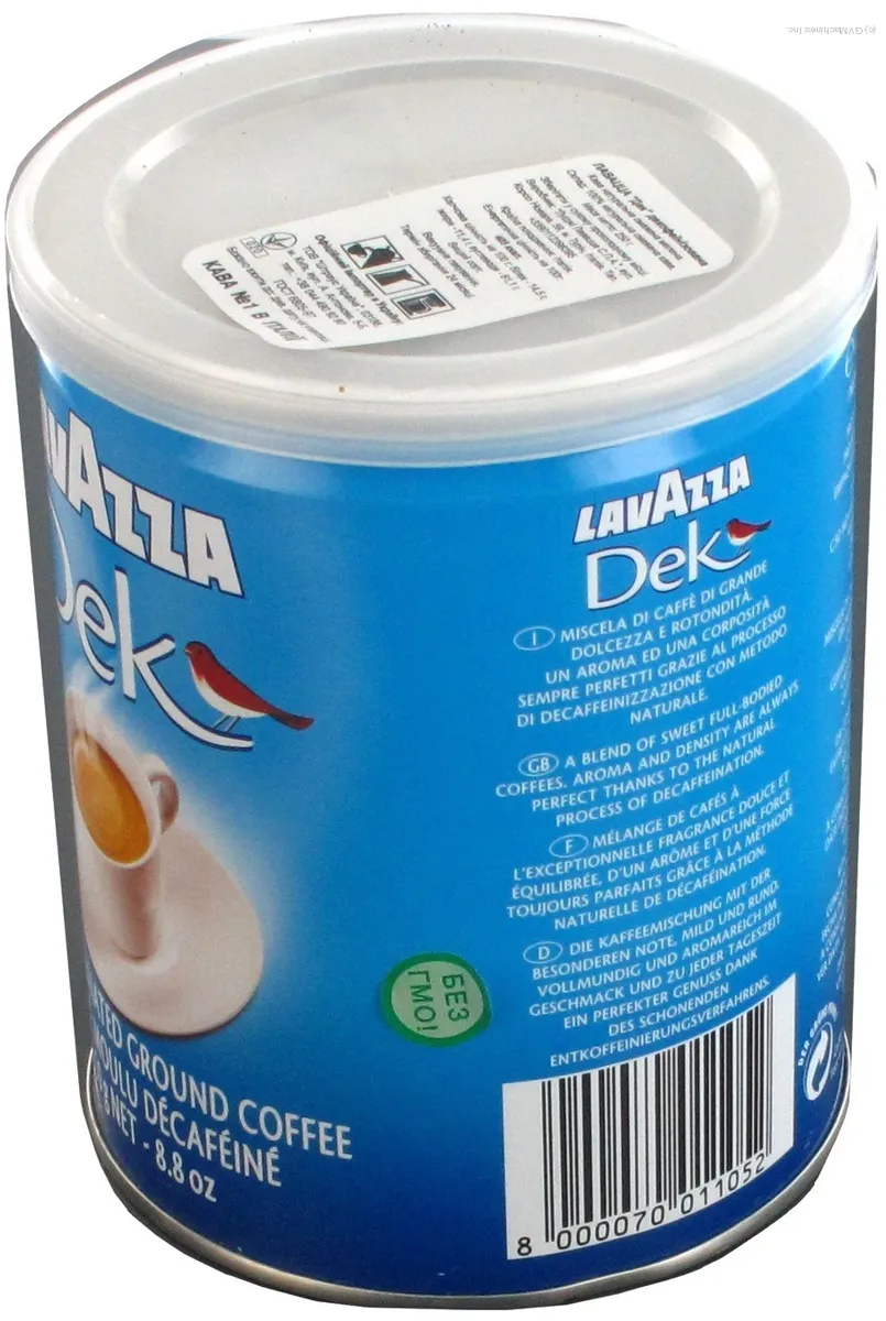 Lavazza Ground Decaf Coffee 250g (Jar)