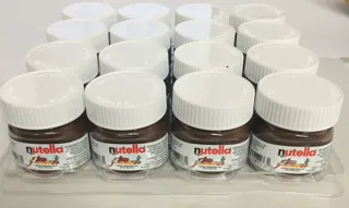 Nutella Mini Glass Bottles - (16) .88 Oz Single Serve Bottles — photo 6