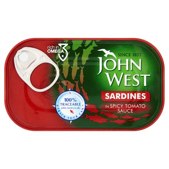John West Sardines in Spicy Tomato Sauce 120G