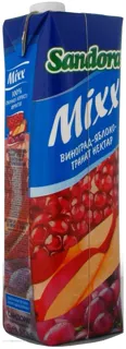 Sandora Nectar Grape-Apple-Pomegranate Mix Clarified Pasteurized 1L — photo 4