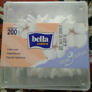 Bella Cotton Hygienic Cotton Swabs 200pcs — photo 2