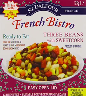 St. Dalfour French Bistro 3 Bean Salad with Corn 175g (6 pack) — photo 4