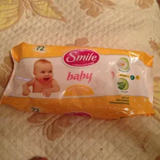 Baby Wet Wipes with Chamomile Extract and Aloe Juice 72 pcs — photo 2