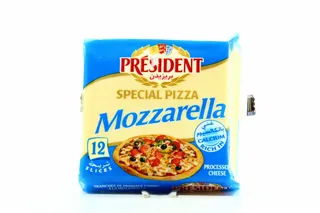 President Mozzarella Processed Cheese for Pizza 40% 200g — photo 4