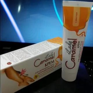 Lady Caramel Fast-Acting Body Depilation Cream 100ml — photo 4