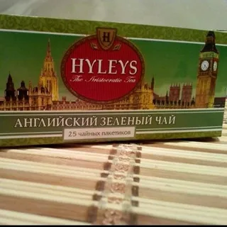 Hyleys Green Tea English Pack 25 Bags — photo 3