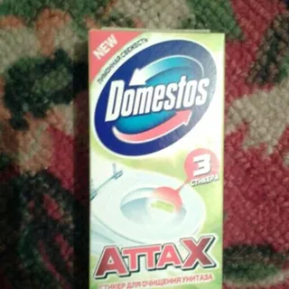 Domestos Lemon Fresh Toilet Cleaner Sticker 30g — photo 6