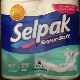 Selpak Super Soft Toilet Paper 4pcs — photo 13