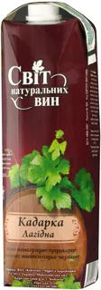 Mir Naturalnykh Vin Kadarka Lagidna Red Semi-Sweet Wine 1000ml — photo 2