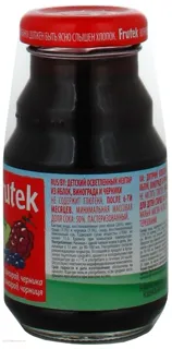 Frutek Apple, Grape & Blueberry Nectar Children's 125ml Glass Bottle — photo 4