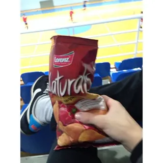 Lorenz Netcreals Potato Chips with Paprika 110g — photo 3