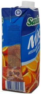Grapefruit + Orange Nectar Mix 0.5L Tetra Pak — photo 2
