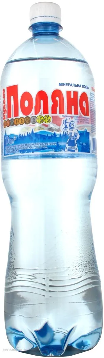 Polyana Kupel Mineral Medicinal Table Carbonated Water 1.5L