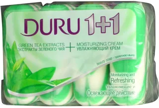Duru Green Tea Extract Toilet Soap 4 x 90g — photo 2