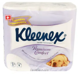 Kleenex Prem Comf 4-ply Toilet Paper 140sheets 4Rx6 — photo 8