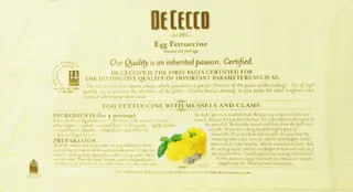 De Cecco Pasta, Egg Fettuccine, 8.8 oz (4 Pack) — photo 4