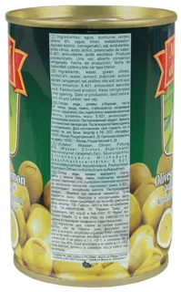 Оливки Maэstro De Olyva зелені з лимоном, жерстяна банка 300г — фото 4