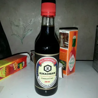 Kikkoman Soy Sauce 250g glass — photo 8