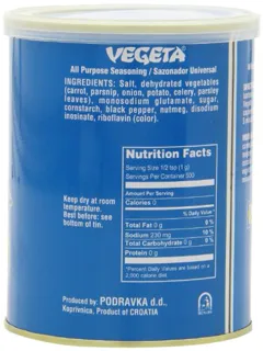 Vegeta Gourmet Seasoning Tin, 17.5 oz (Pack of 4) — photo 8