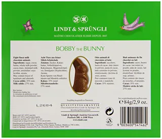 Lindt Bobby Rabbit 84g (pack of 2, 20 sweets total) — photo 2
