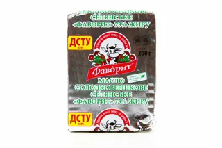 Favoryt Selyanske Sweet Cream Butter 73% 200g — photo 2
