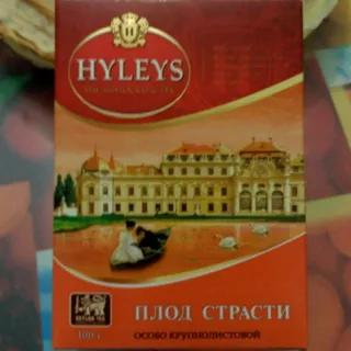 Hyleys Black Tea Passion Fruit 100g — photo 7