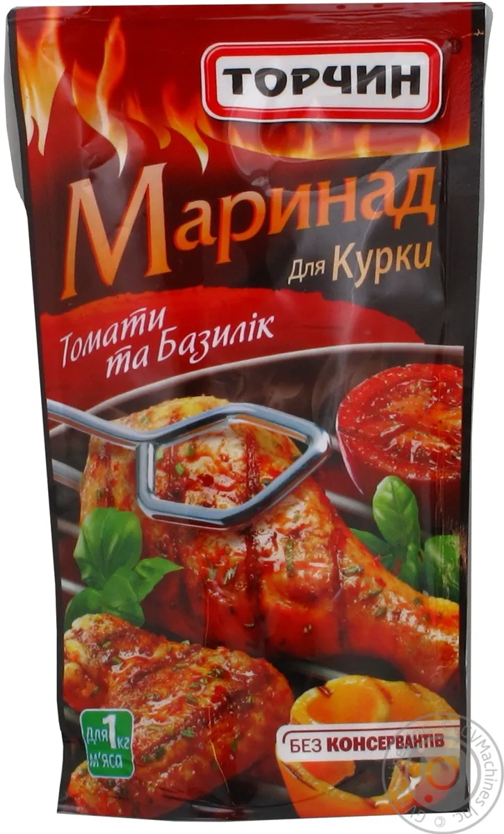 Маринад Торчин Томати і базилік для курки 175г