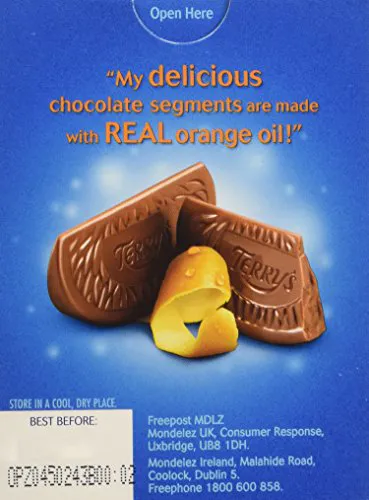 Terrys Молочний шоколад з апельсином