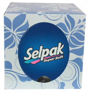 Selpak Butik Paper Napkins 21.5x21.5cm Cube Box 48pcs — photo 2