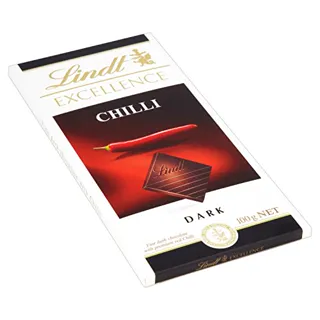 Lindt Excellence Dark Chocolate with Chili Extract 100g Bars — photo 4