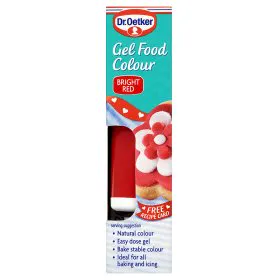 Dr Oetker Bright Red Food Gel Color — photo 2