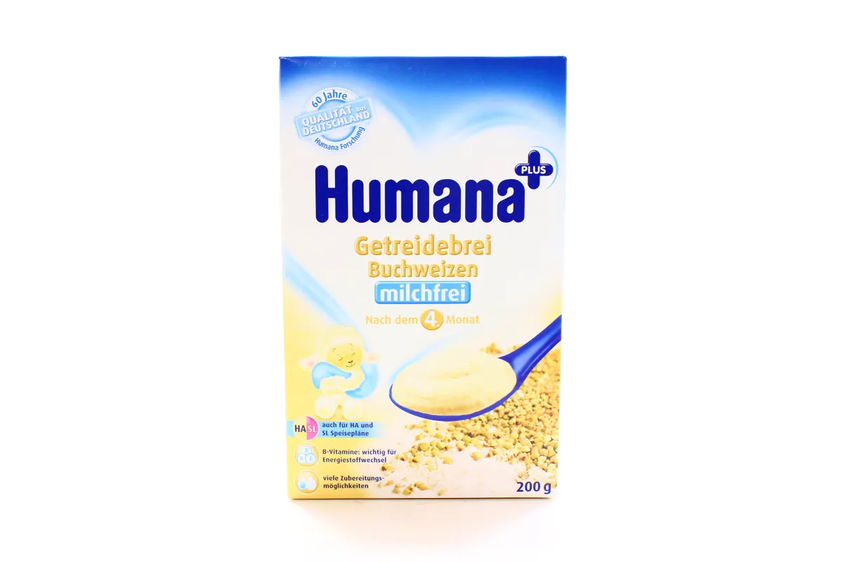 Humana Dairy-Free Buckwheat Porridge 200g x5