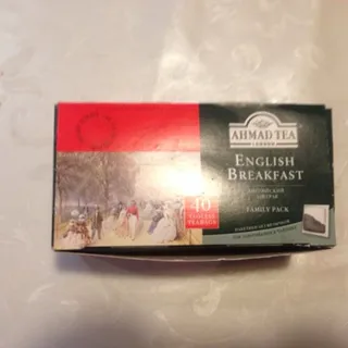 Ahmad Tea black English breakfast 40 bags — photo 4