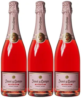 Ігристе вино Juve & Camps Pinot Noir Brut rose 0,75 л x3 — фото 7