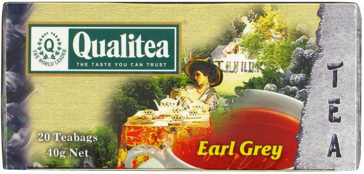 Qualitea Earl Grey Black Ceylon Tea 2g*20pcs 40g