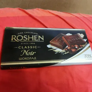 Roshen Noir Dark Chocolate 100g — photo 3