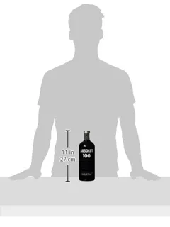 Absolut 100 Black Label Vodka 1L — photo 3